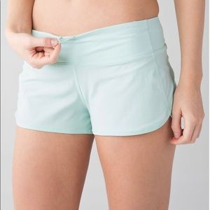 Sea mist lululemon speed short 2.5”
